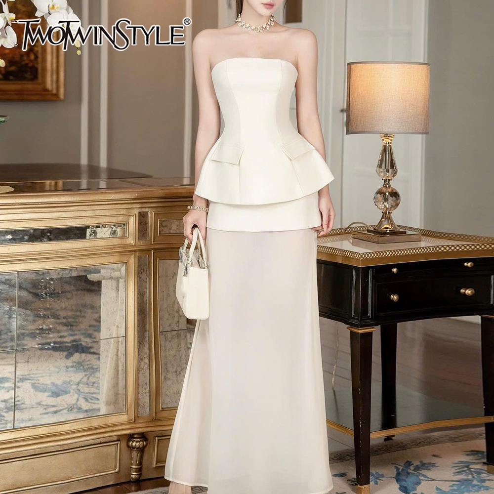 Summer Clothing Vintage - TWOTWINSTYLE Slimming Temperament Two Piece Sets