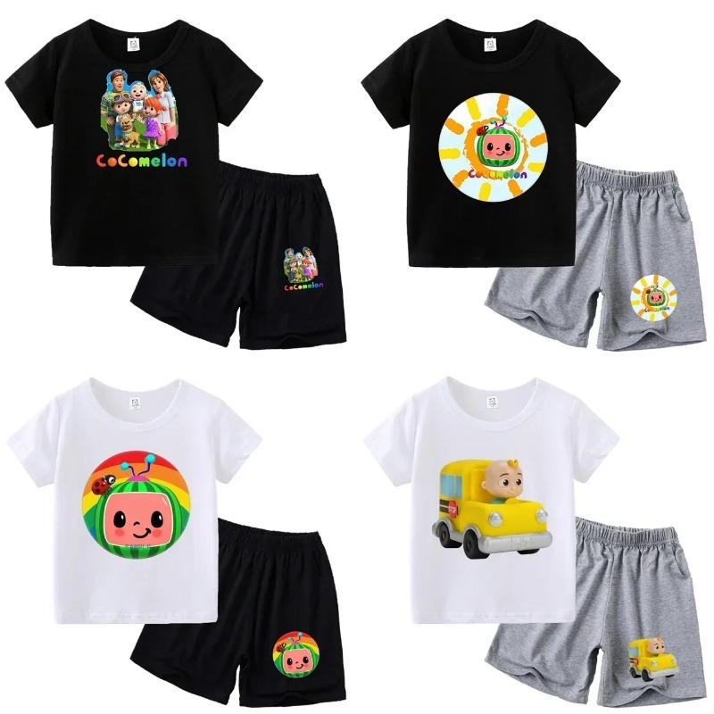 Summer Clothing Newborn - Cocomelons Summer Kid Clothes Set Baby
