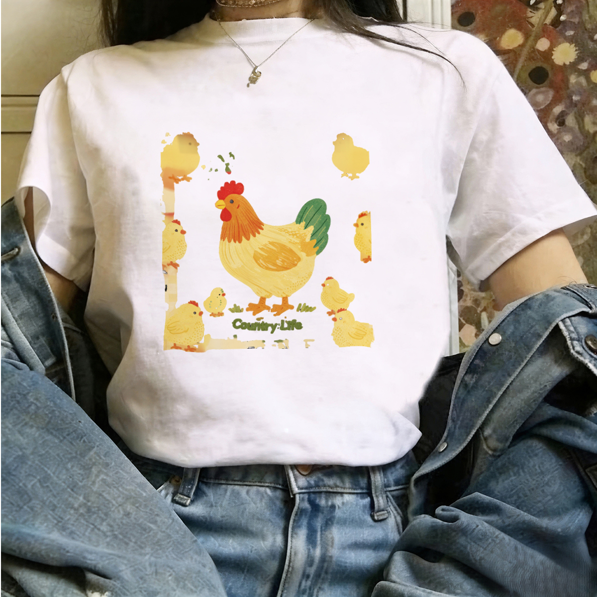 Summer Clothing Guide - T Shirts Green Cotton Tropical Cut