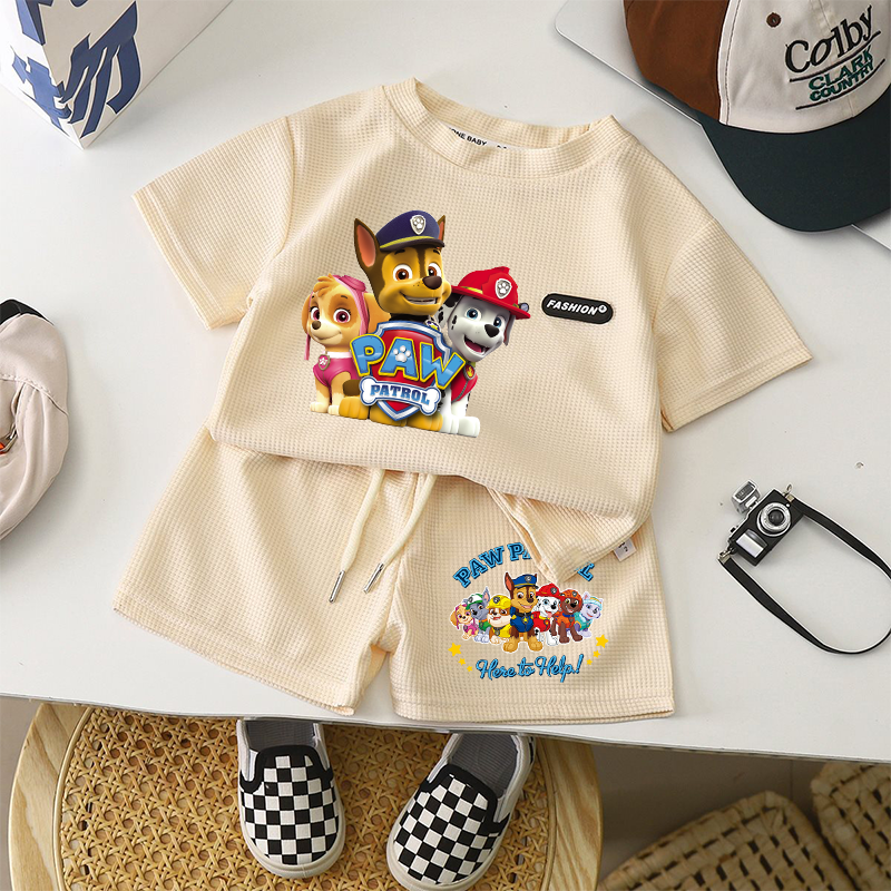 Summer Clothing Newborn - 2Pc Paw Patrols T Shirt Chase
