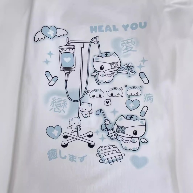 Anime Y2k Cartoon Kawaii Cat P - Japan Summer Clothing Women recension och pris