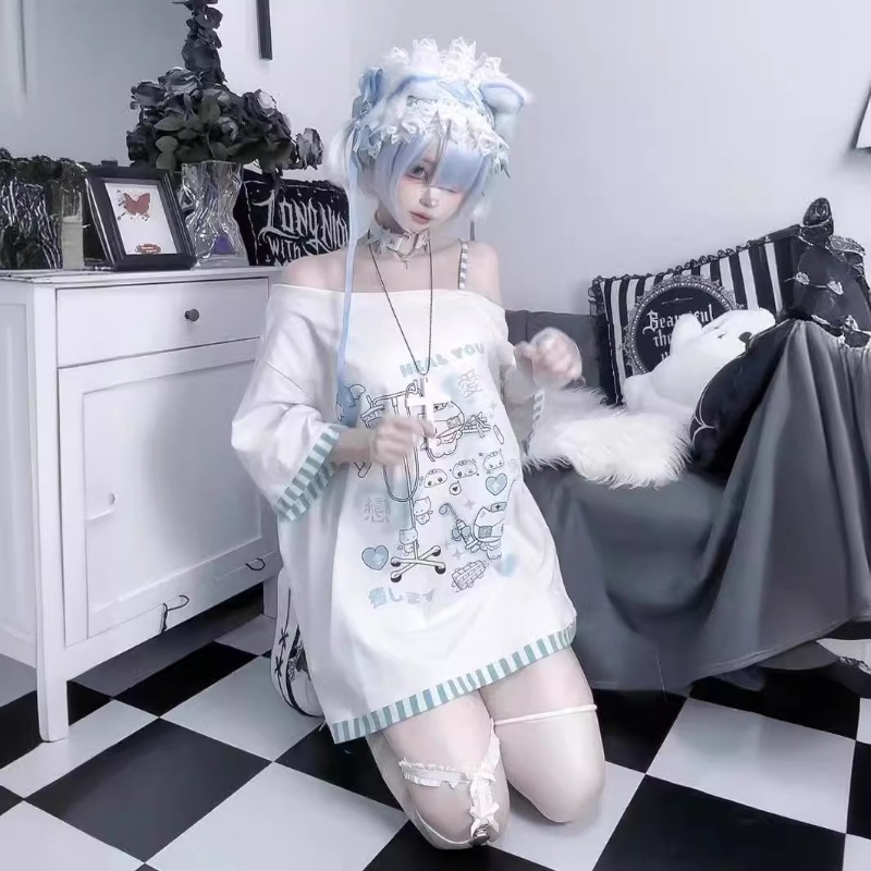 Anime Y2k Cartoon Kawaii Cat P - Japan Summer Clothing Women recension och pris