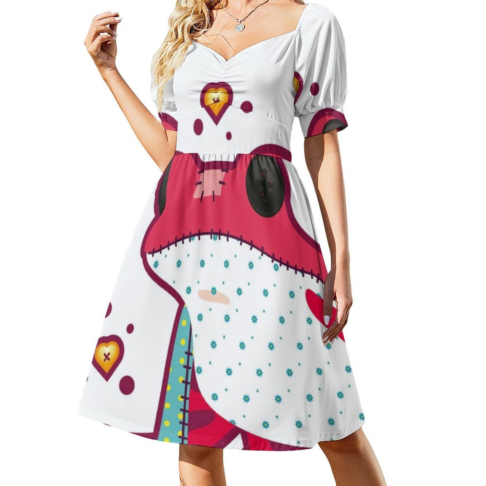 Ragdoll Frog Bohemian Sleevele - Summer Clothing Vacation recension och pris