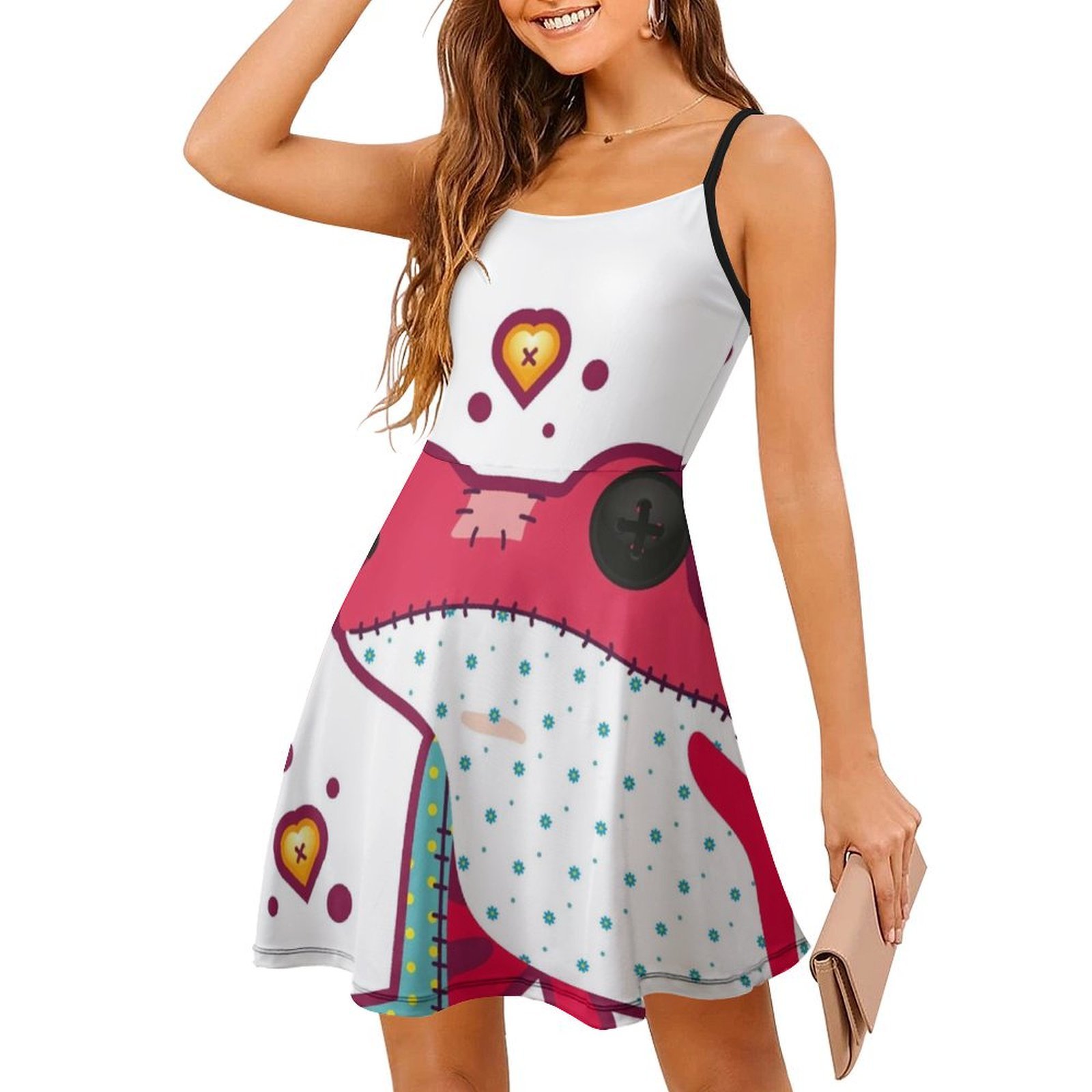 Ragdoll Frog Bohemian Sleevele - Summer Clothing Vacation recension och pris
