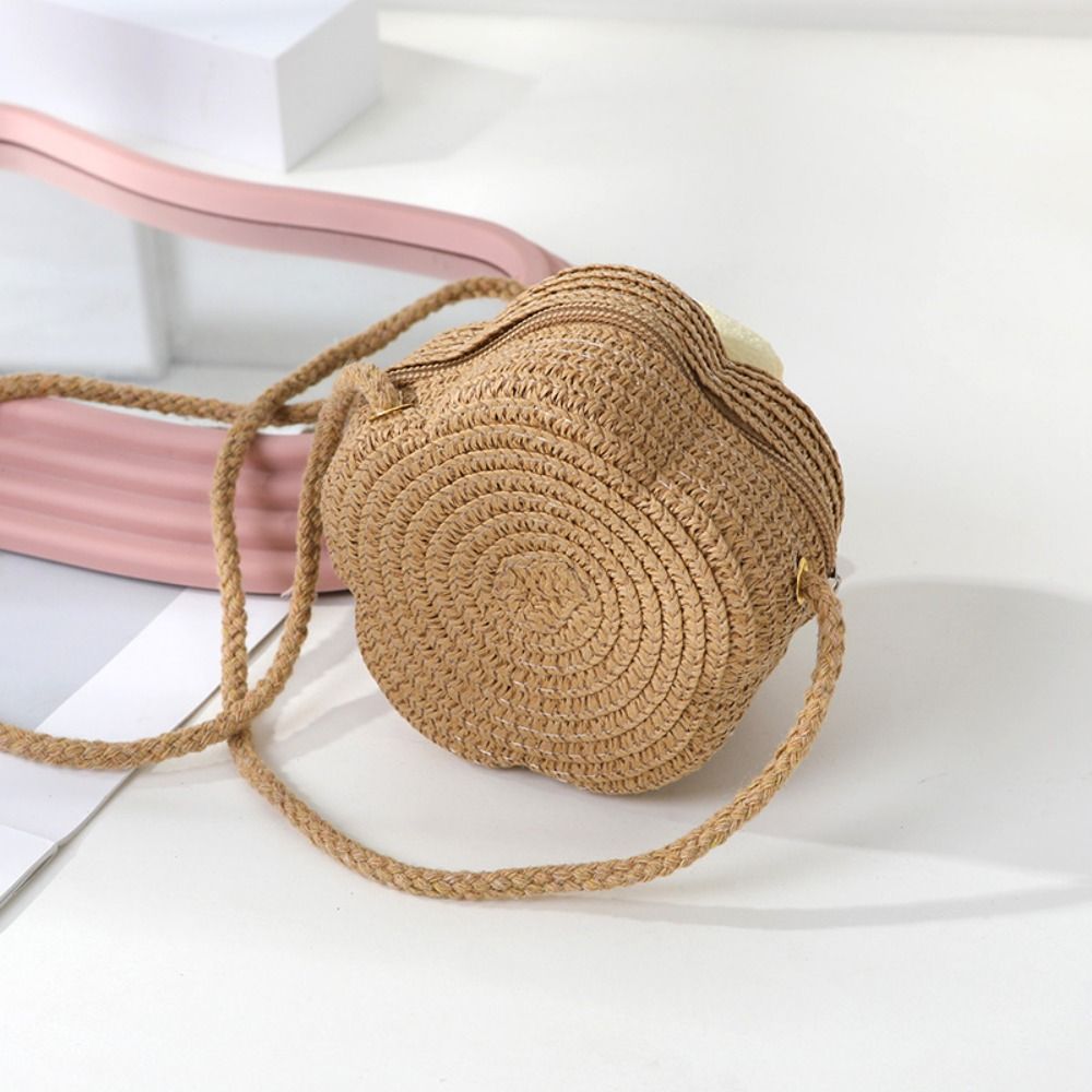 Children's Straw Small Shoulde - Beach Bag Straw recension och pris