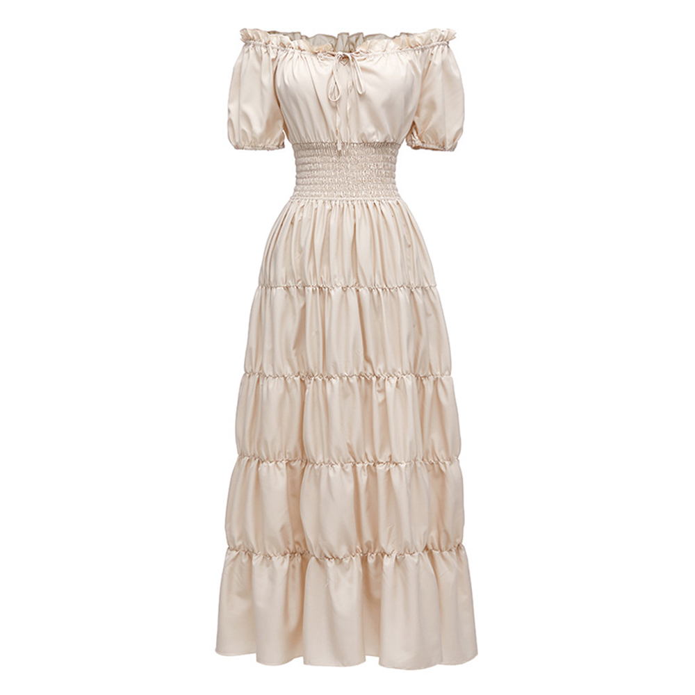 Off The Shoulder Short Sleeve  - Summer Renaissance Clothing recension och pris