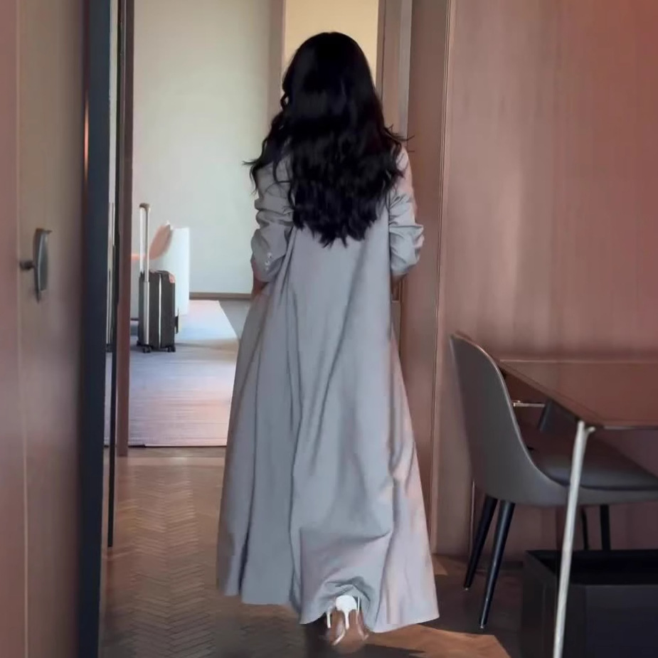 Women Single Breasted Trench C - Summer Linen Clothing For Women recension och pris