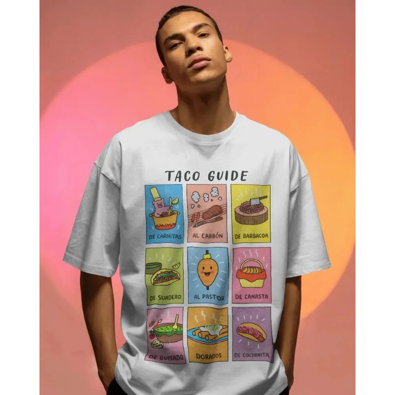 Taco Guide Shirt - Funny Mexic - Summer Clothing Guide recension och pris