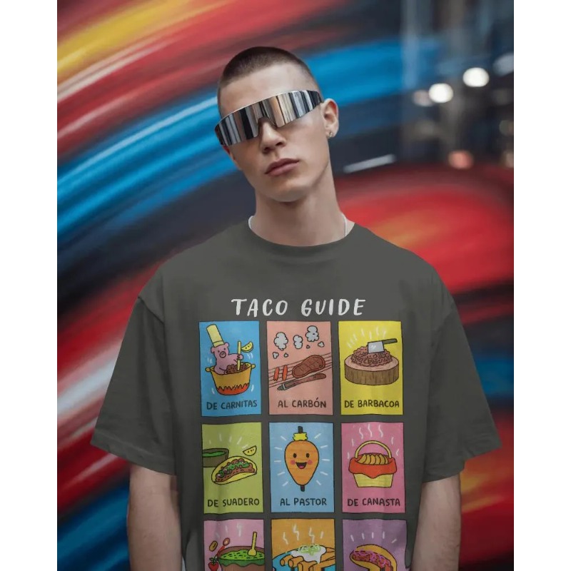 Taco Guide Shirt - Funny Mexic - Summer Clothing Guide recension och pris