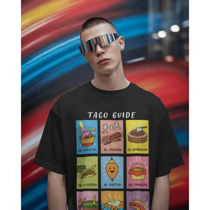 Taco Guide Shirt - Funny Mexic - Summer Clothing Guide recension och pris