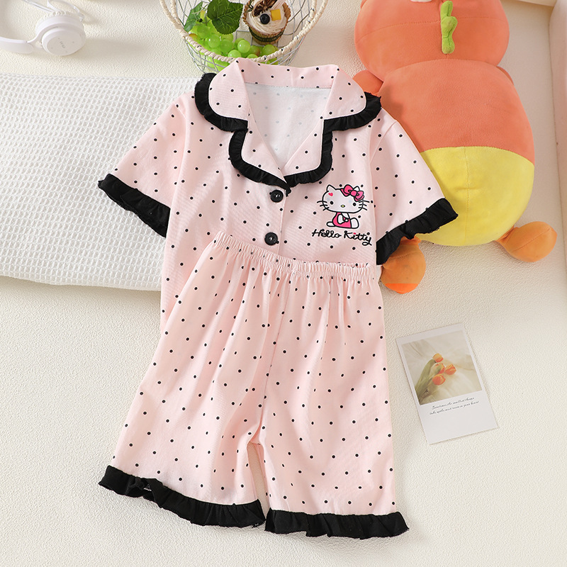 New Cartoon Kitty Children's P - Summer Clothing Newborn recension och pris