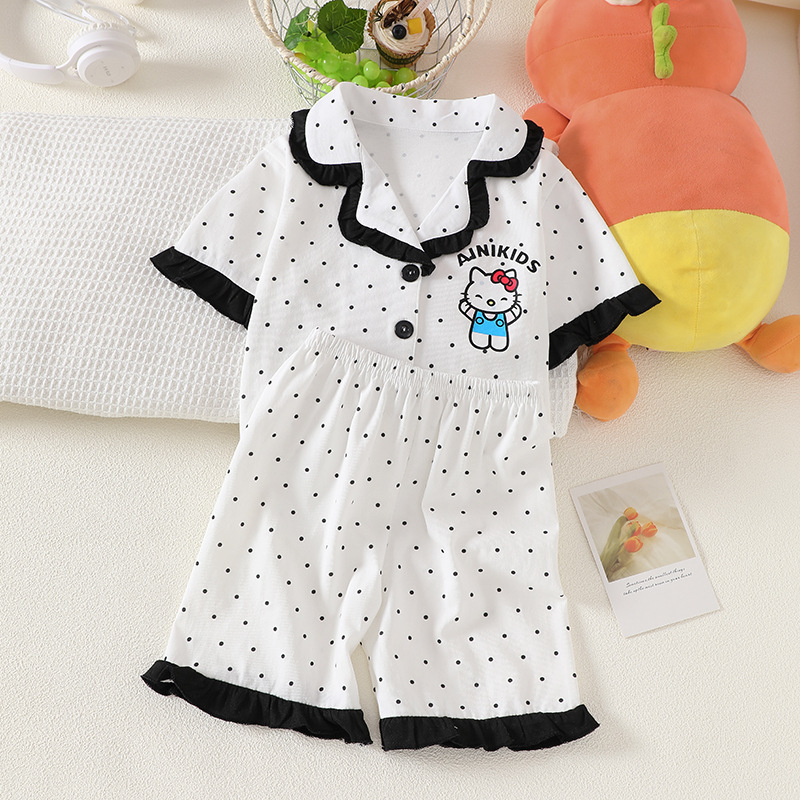 New Cartoon Kitty Children's P - Summer Clothing Newborn recension och pris