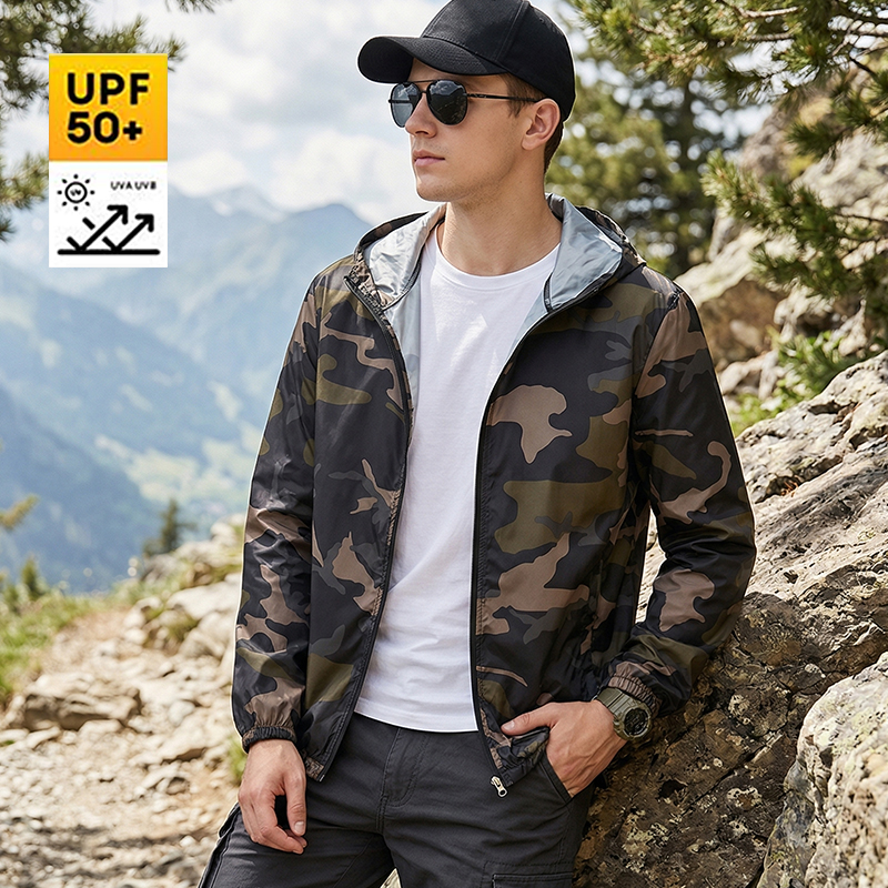 UPF50+ Men's Sun Protection Cl - Yours Clothing Summer Jackets recension och pris