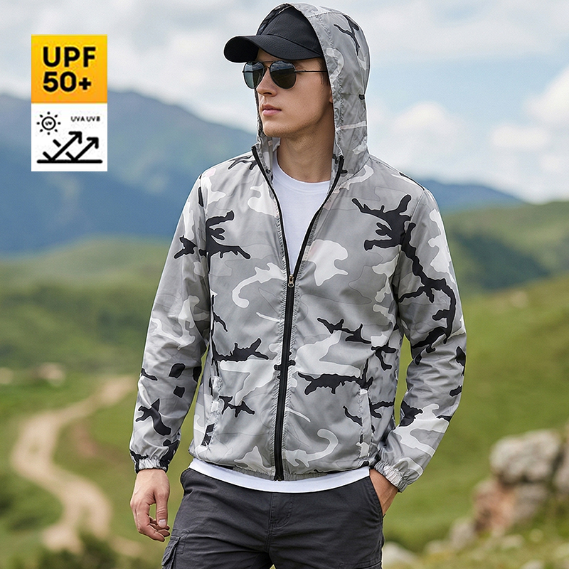UPF50+ Men's Sun Protection Cl - Yours Clothing Summer Jackets recension och pris