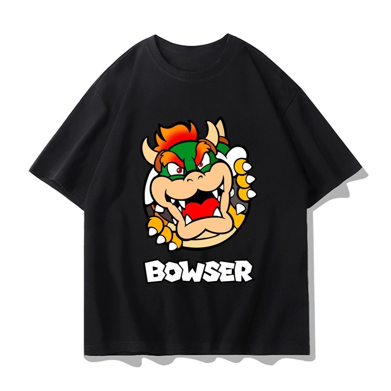 Super Mario Bowser T-shirt Men - Japan Summer Clothing Women recension och pris