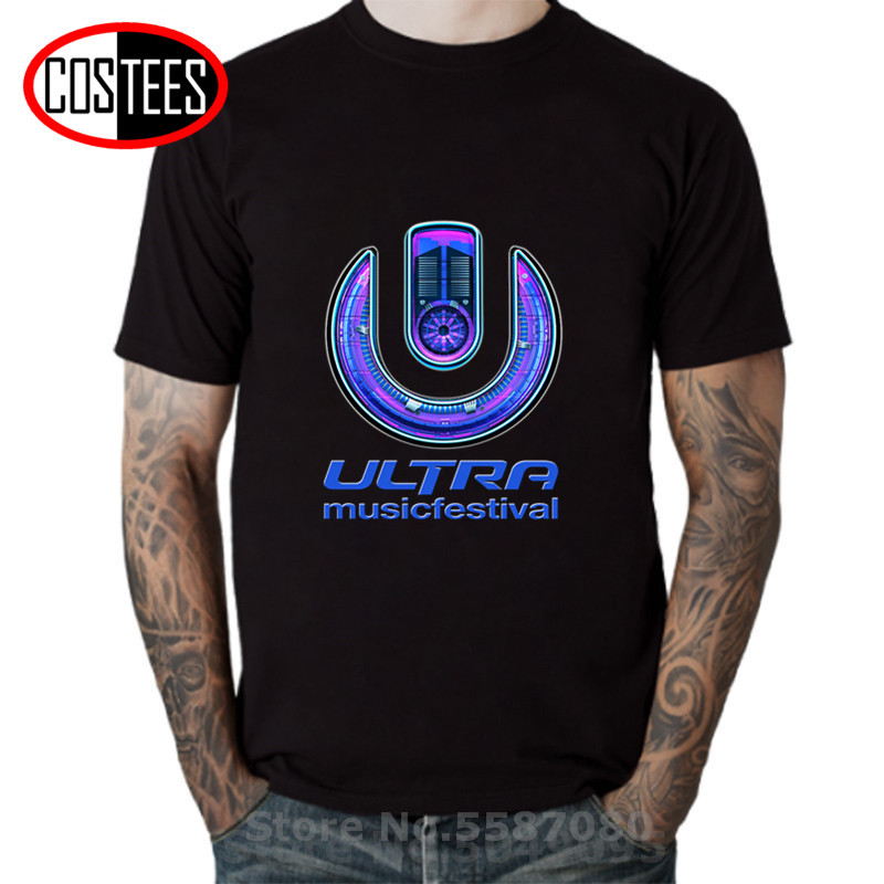 Mens 3d Shirts Men ULTRA MUSIC - Summer Clothing Online Shopping recension och pris