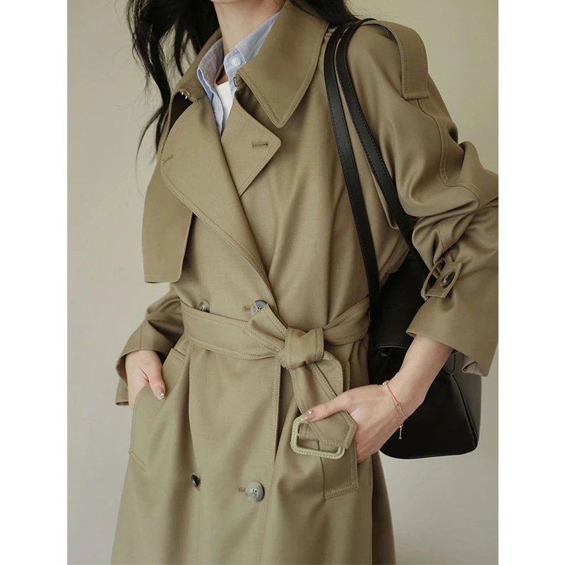 2025 Autumn Women's Trench Coa - Summer Clothing Women Over 50 recension och pris