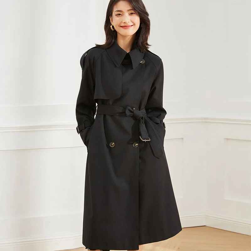 2025 Autumn Women's Trench Coa - Summer Clothing Women Over 50 recension och pris