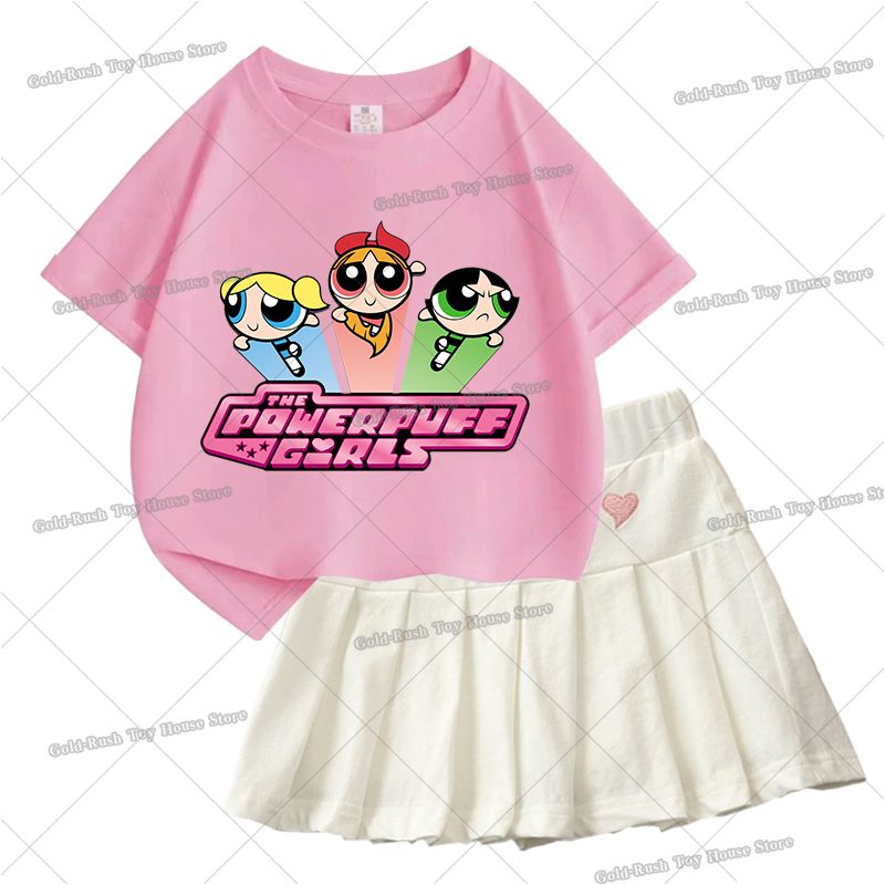 Powerpuff Girl T Shirt Pleated - Summer Clothing Newborn recension och pris