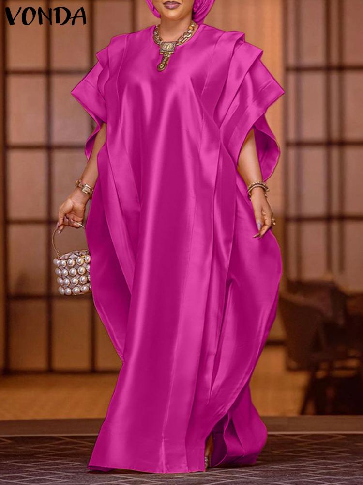 Plus Size 5XL VONDA Summer Max - Summer Clothing Colors recension och pris