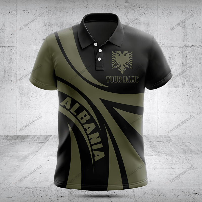 Custom Name Albania Flag Graph - Summer Clothing Vintage recension och pris