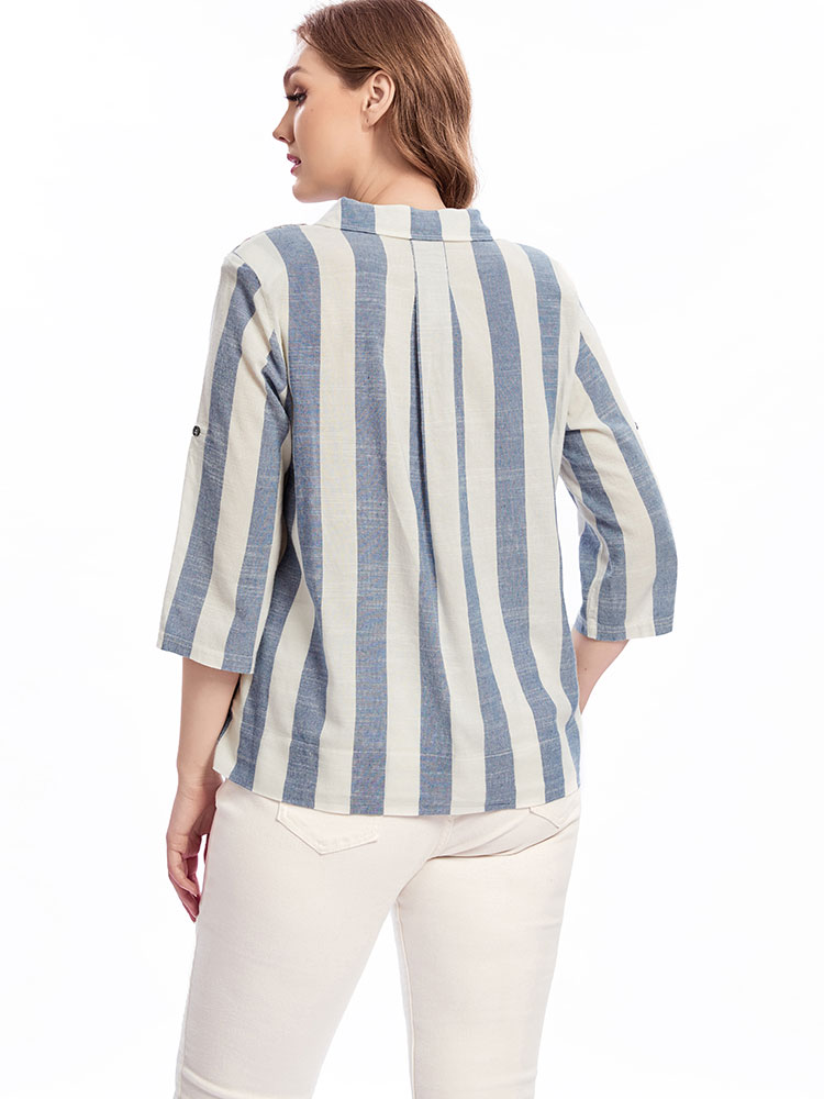 Womens plus size woven lapel s - Summer Clothing Colors recension och pris