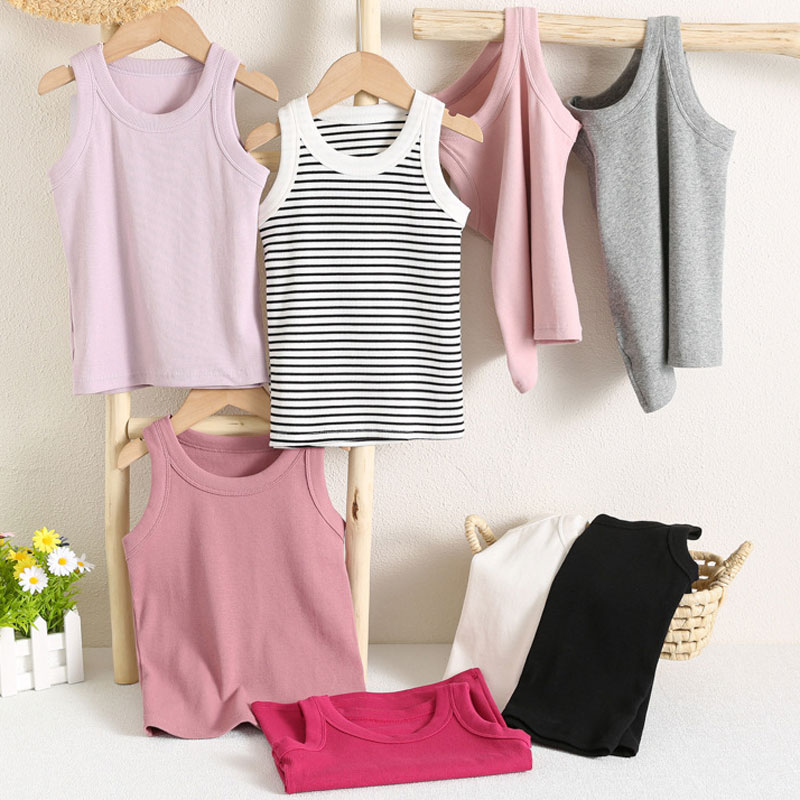 Kids Sleeveless T-shirts Candy - Summer Clothing Newborn recension och pris