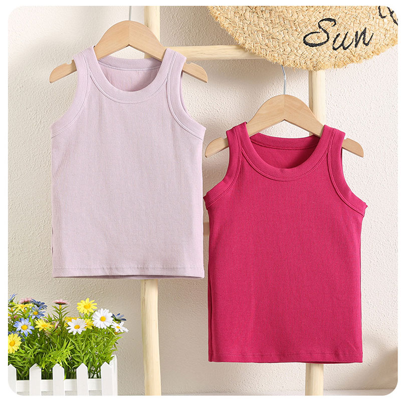Kids Sleeveless T-shirts Candy - Summer Clothing Newborn recension och pris