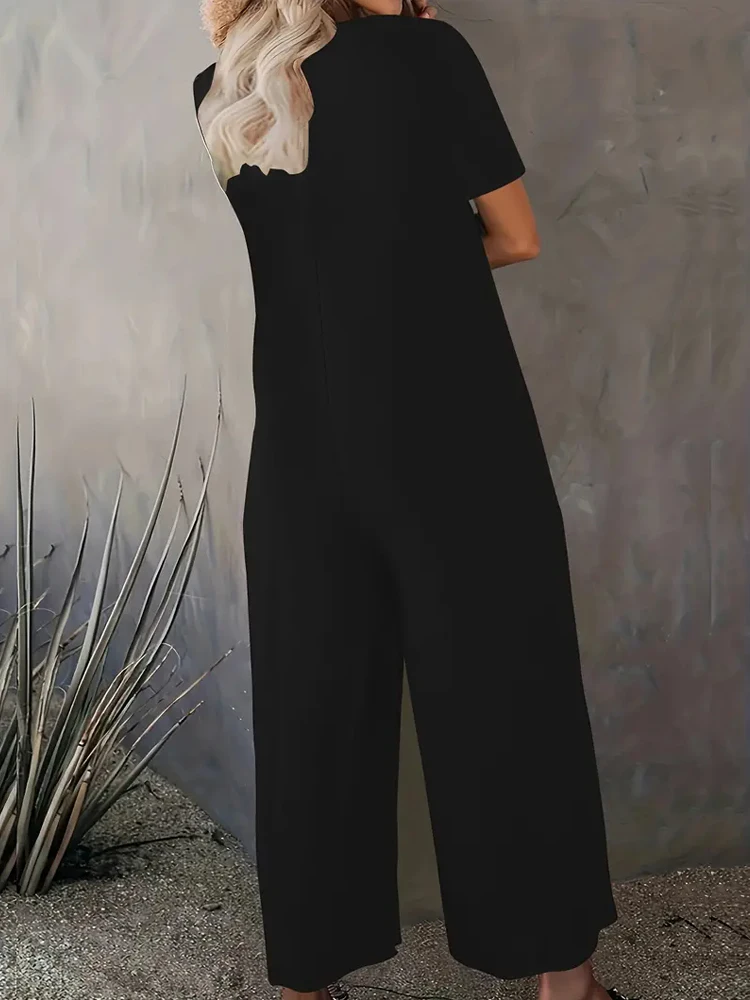Summer Chic Solid Casual Pocke - Summer Clothing For 70 Year Old Woman recension och pris