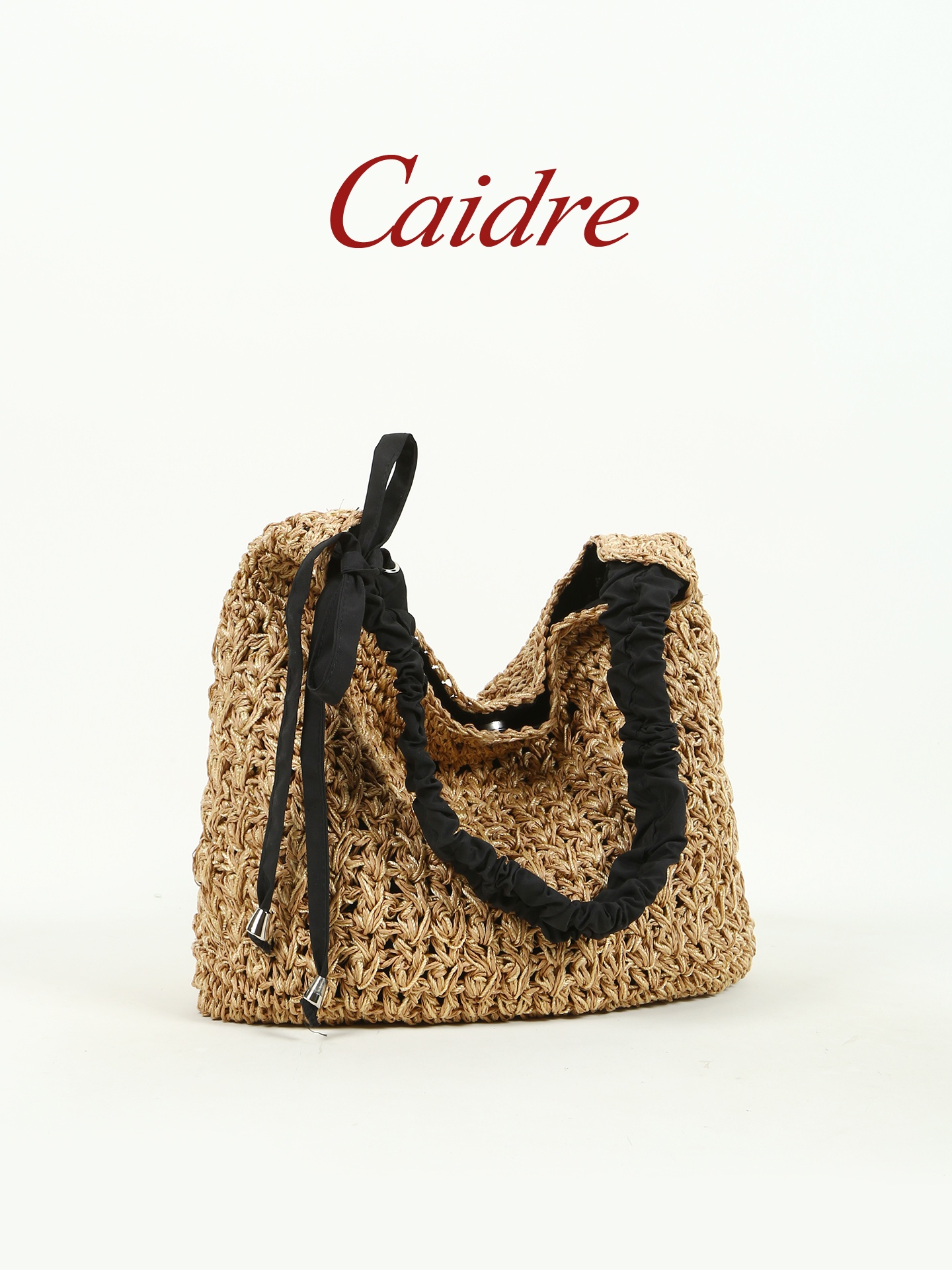 Caidre Lazy Folded Straw Tote  - Beach Bag Straw recension och pris