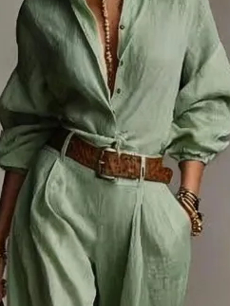 Spring Summer Temperament Soli - Summer Linen Clothing For Women recension och pris
