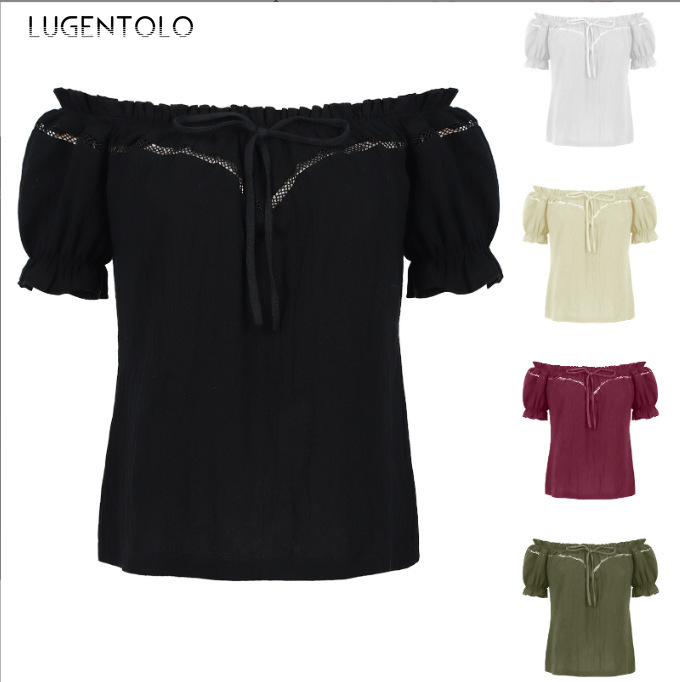 Women Retro Shirt Dark Renaiss - Summer Renaissance Clothing recension och pris