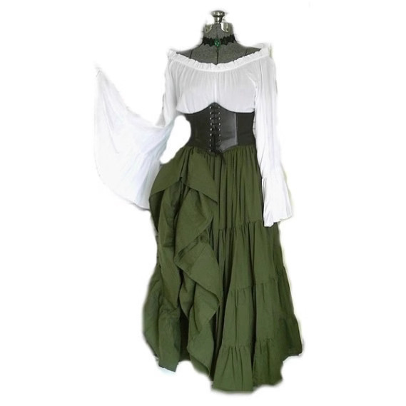 2025 New Party Long-sleeved Dr - Summer Renaissance Clothing recension och pris