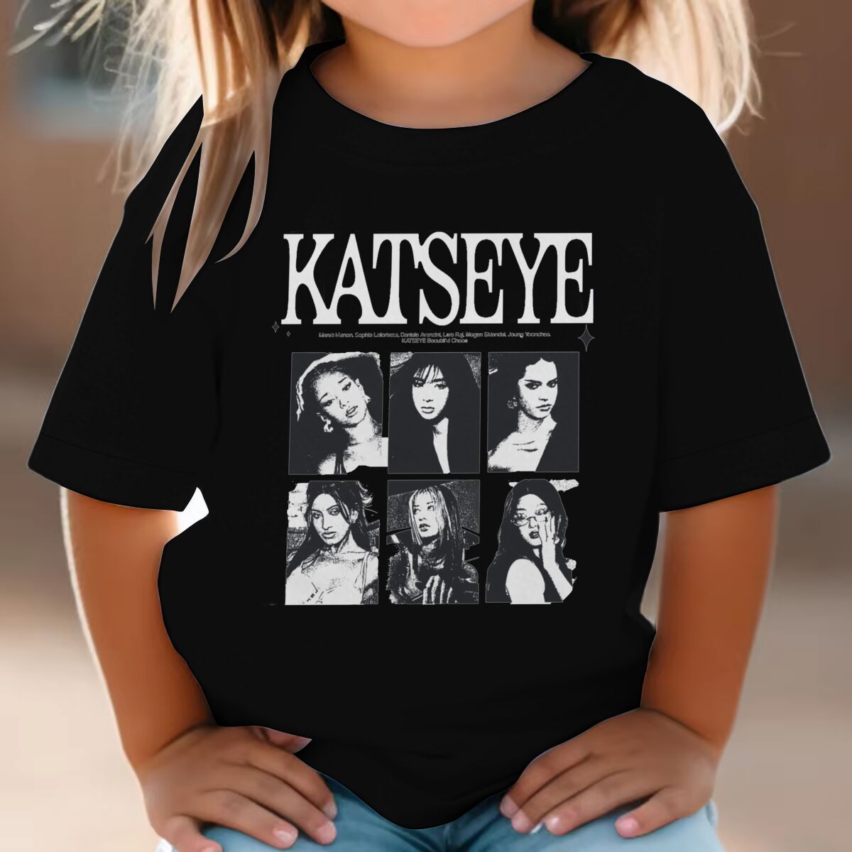 KATSEYE Print Summer Tops Girl - Summer Clothing Newborn recension och pris