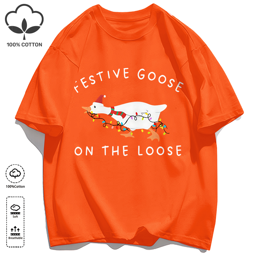 Festive Goose On The Loose Des - Japan Summer Festival Clothing recension och pris