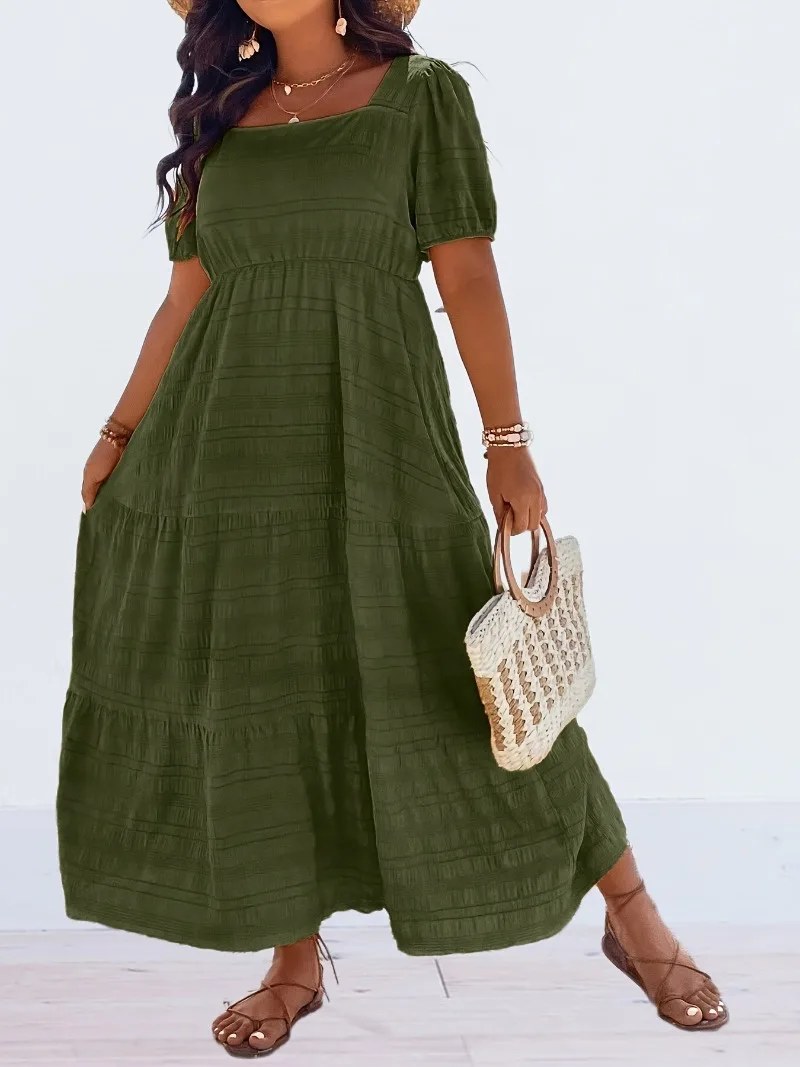 Plus Size 1XL-5XL Women's Fash - Summer Clothing Colors recension och pris