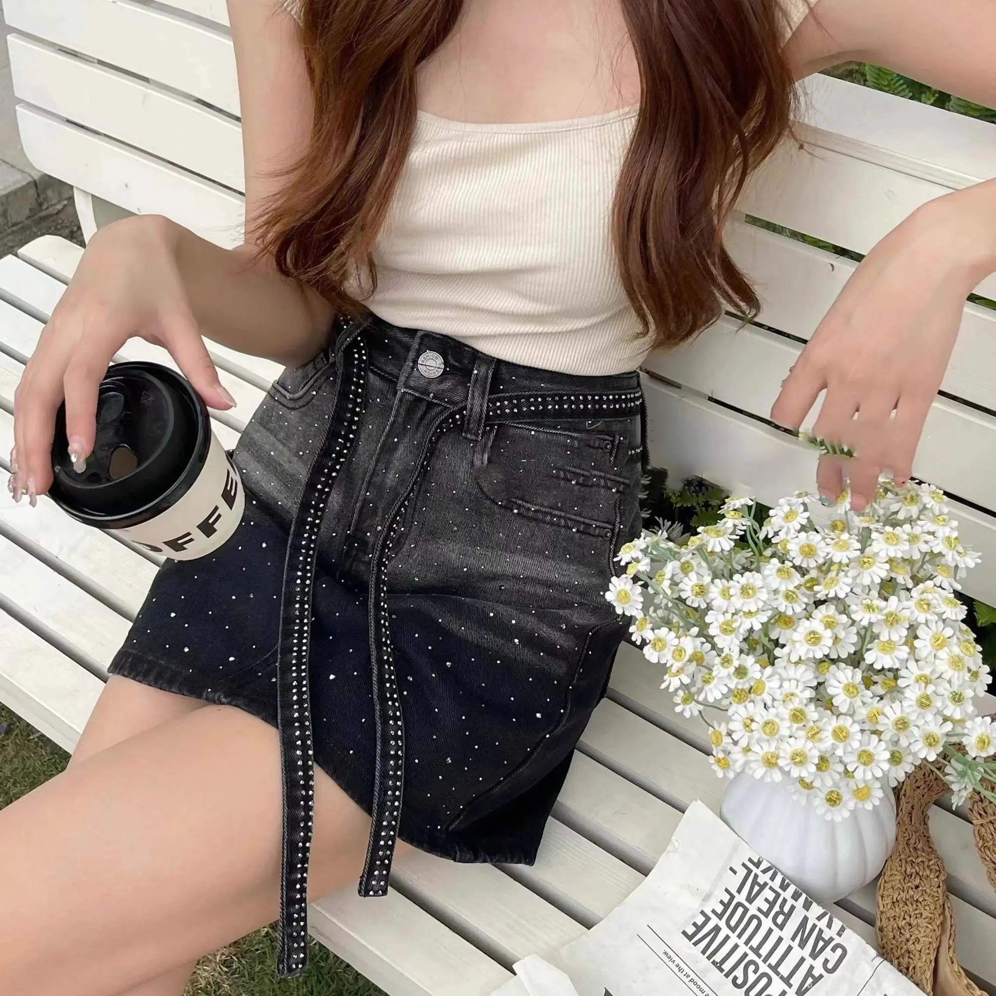 Jeans Skirts For Women Gradien - Summer Clothing Cheap recension och pris