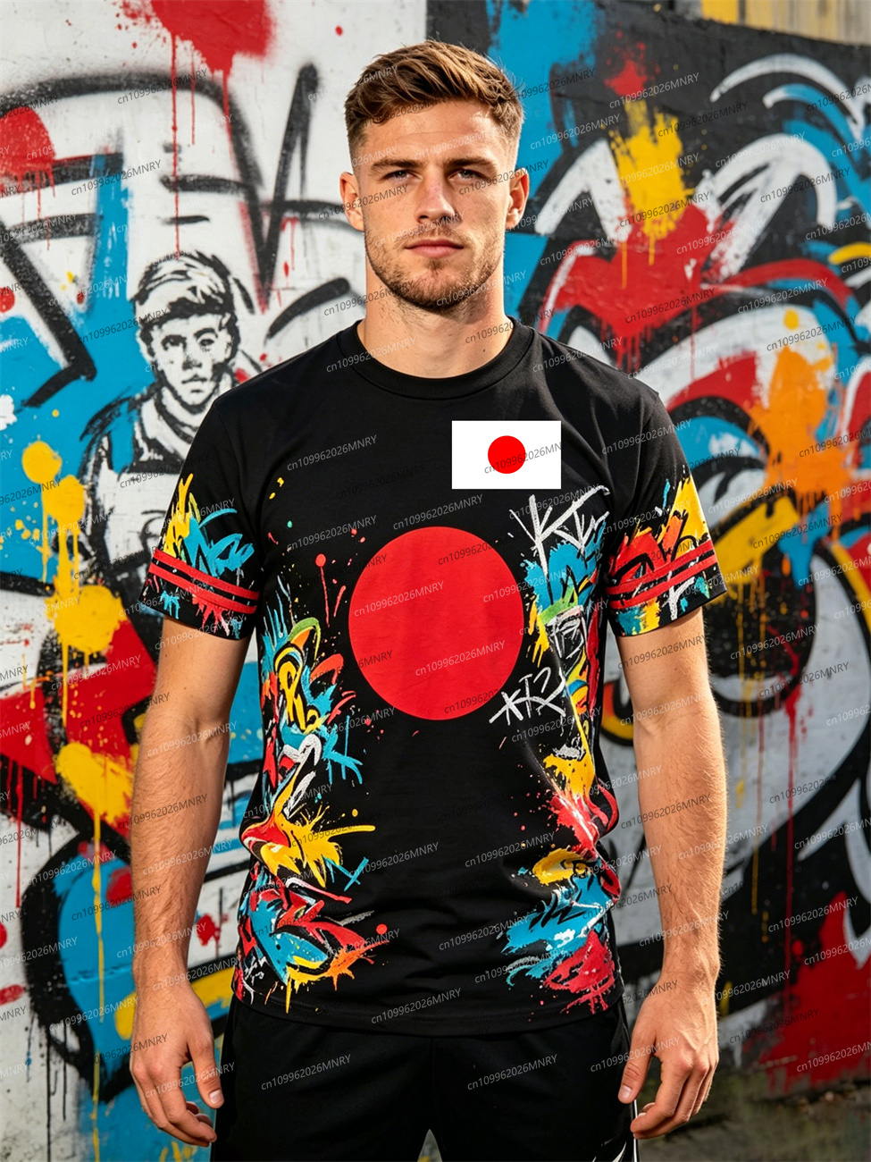 Fan Jersey Cheer up! Japan Fla - Japan Summer Clothing Women recension och pris