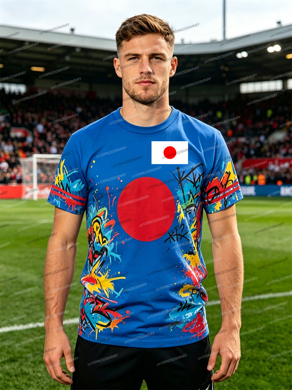 Fan Jersey Cheer up! Japan Fla - Japan Summer Clothing Women recension och pris