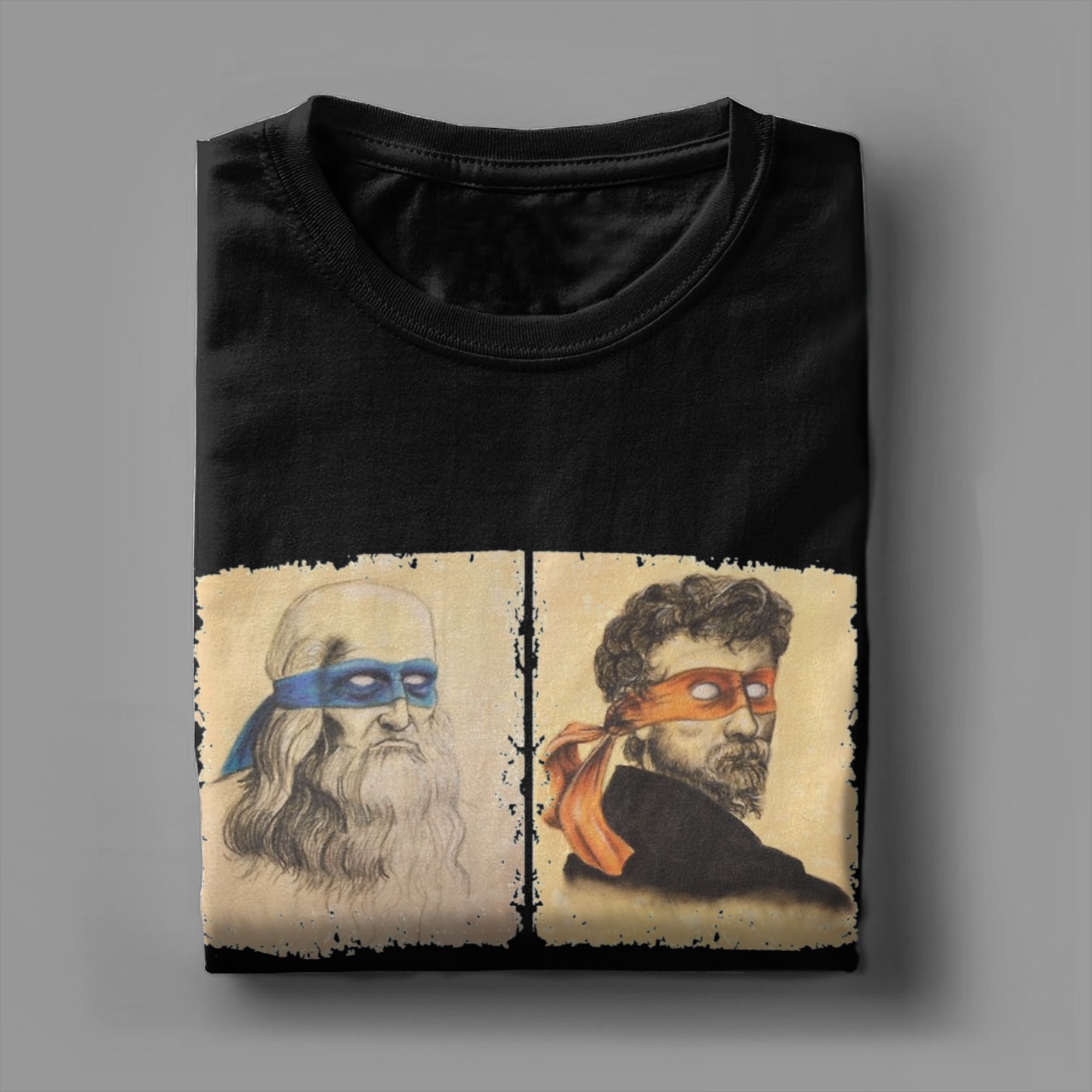 Science Turtles T Shirt Men Pu - Summer Renaissance Clothing recension och pris