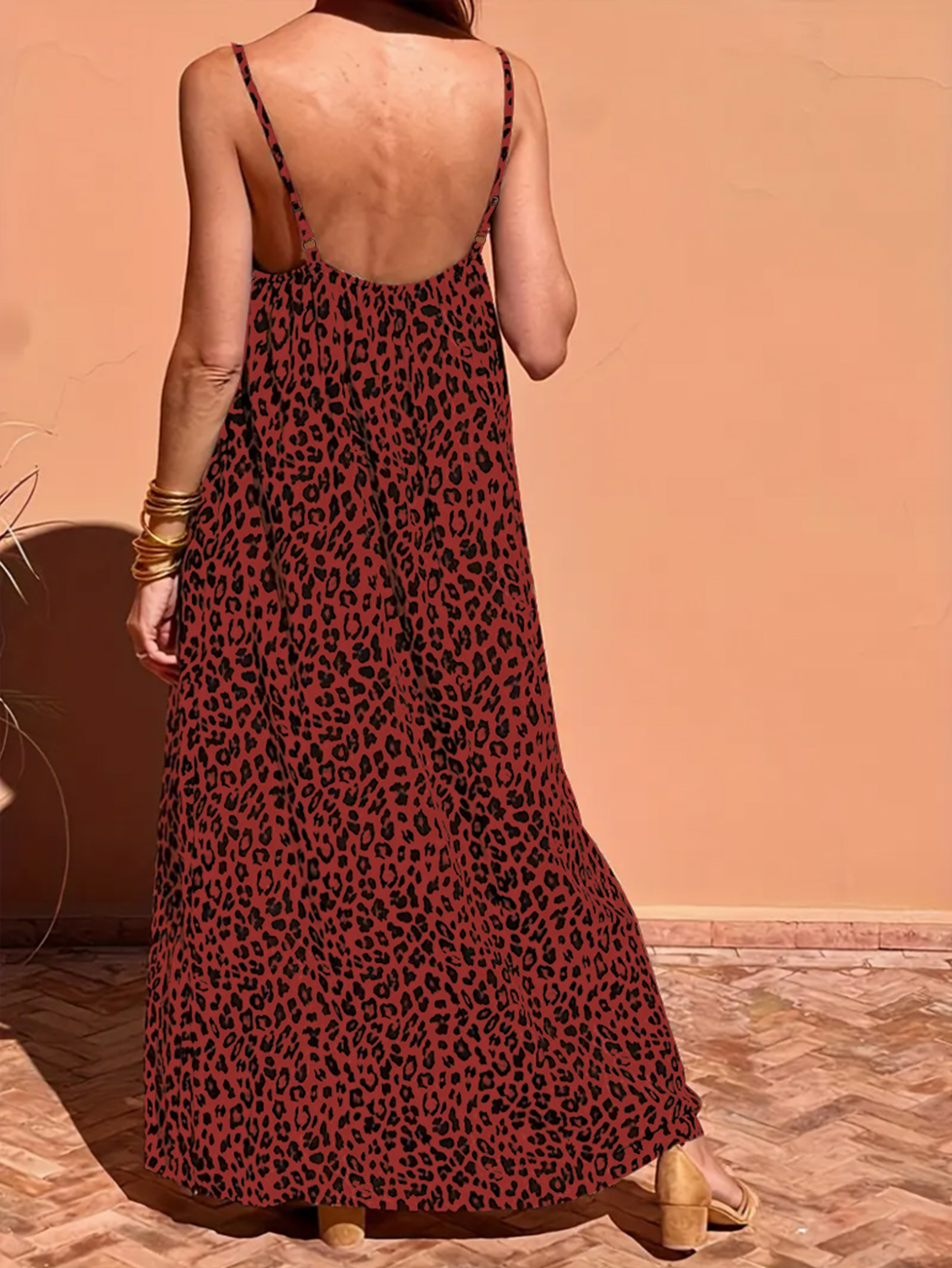 Leopard Print Tank Dress Women - Summer Clothing For 70 Year Old Woman recension och pris