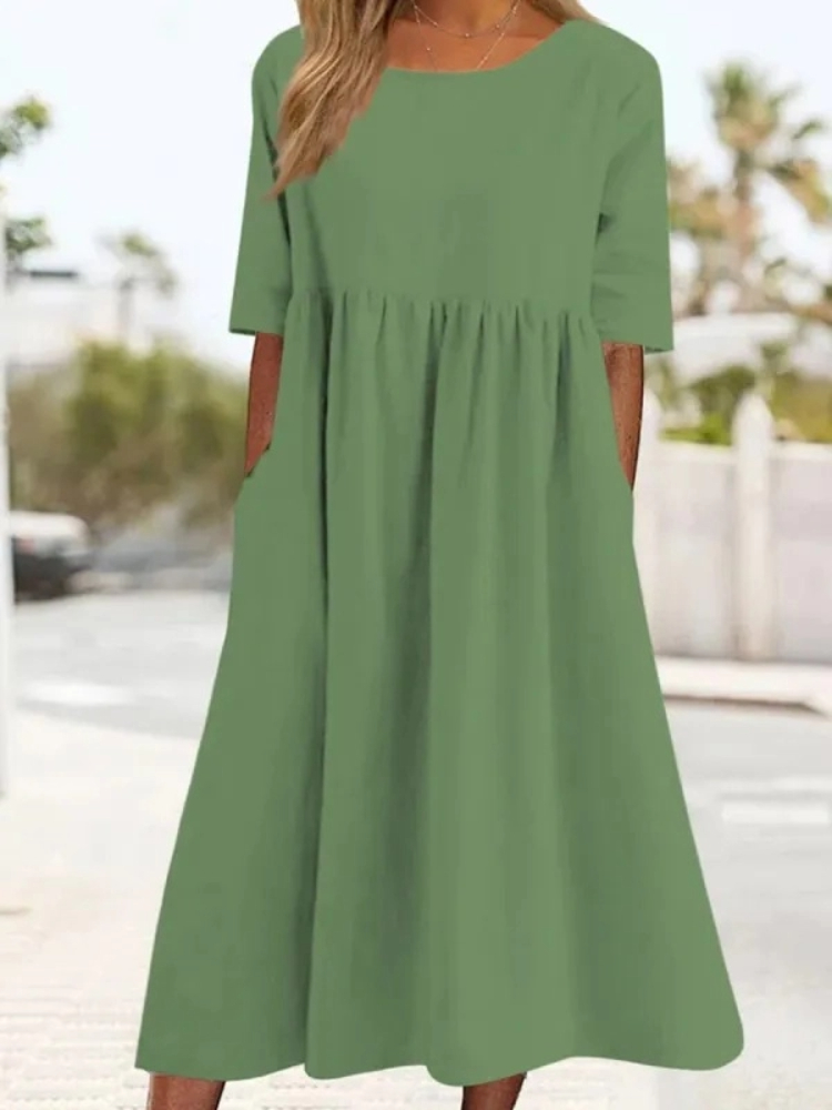 New Fashionable Women's Crew N - Summer Clothing Colors recension och pris