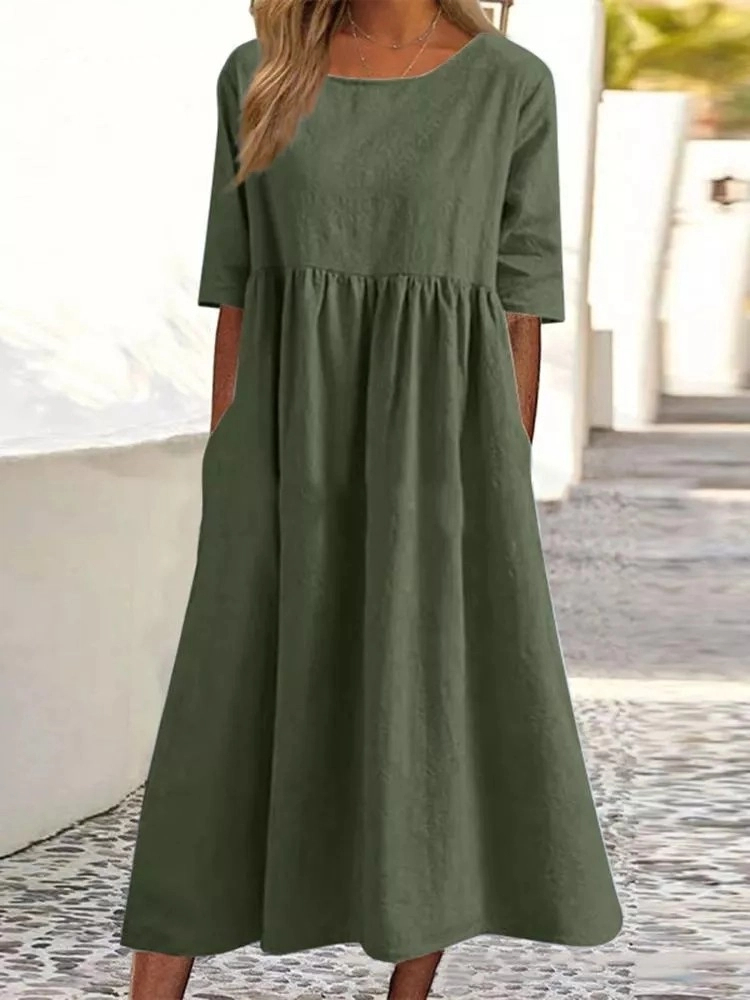 New Fashionable Women's Crew N - Summer Clothing Colors recension och pris