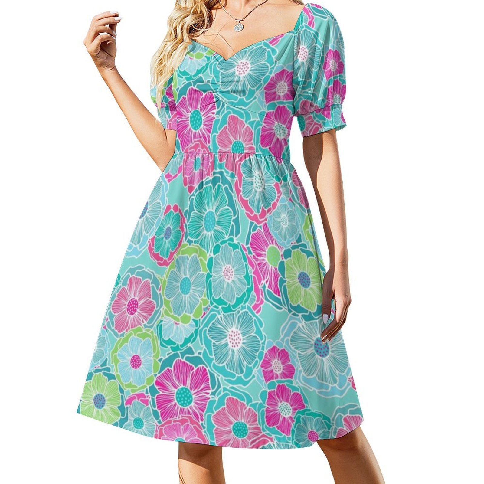 Fantasy Floral In Bold Tropica - Summer Clothing Colors recension och pris