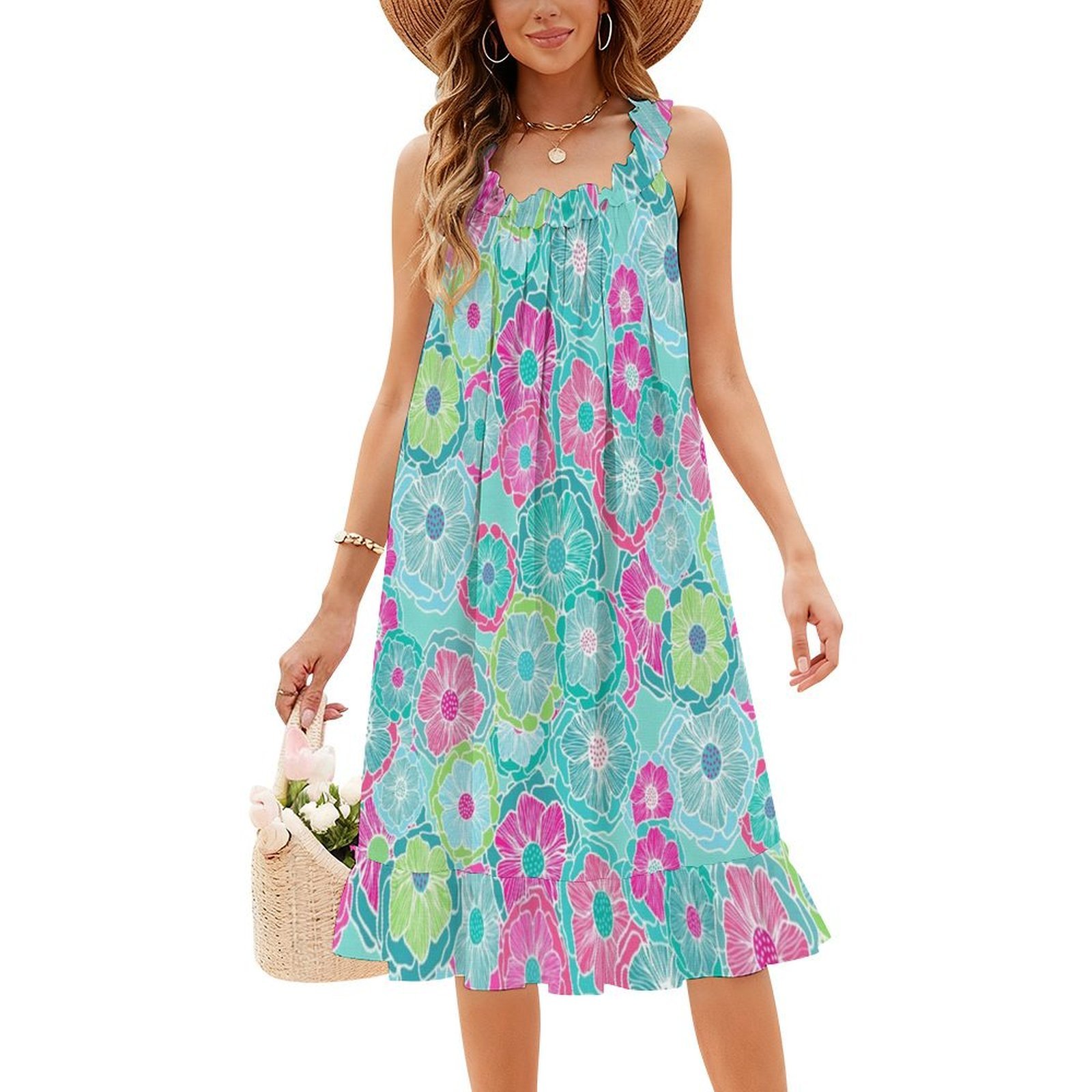 Fantasy Floral In Bold Tropica - Summer Clothing Colors recension och pris