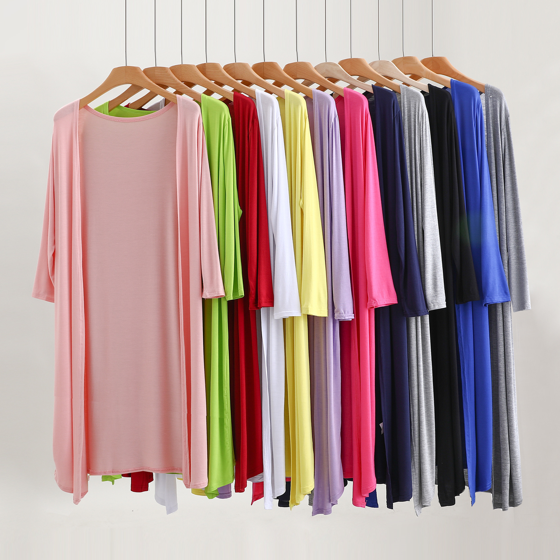 12 Colors Women Modal Long Car - Summer Clothing Colors recension och pris