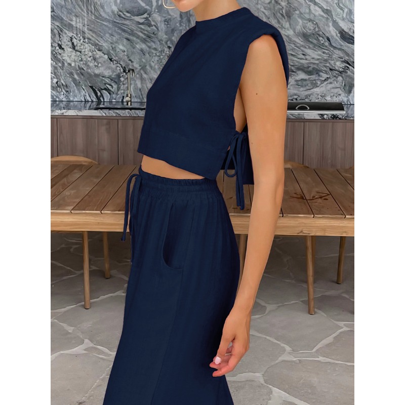 Fashion Cotton and Linen Suit  - Summer Linen Clothing For Women recension och pris