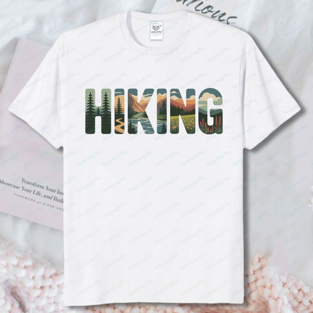 Hiking Tees Nature Landscape L - Summer Clothing Clipart recension och pris