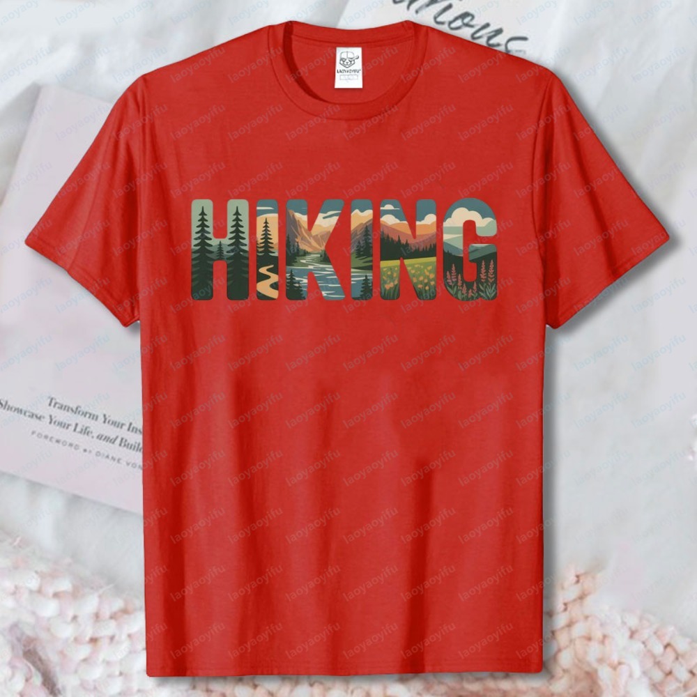 Hiking Tees Nature Landscape L - Summer Clothing Clipart recension och pris