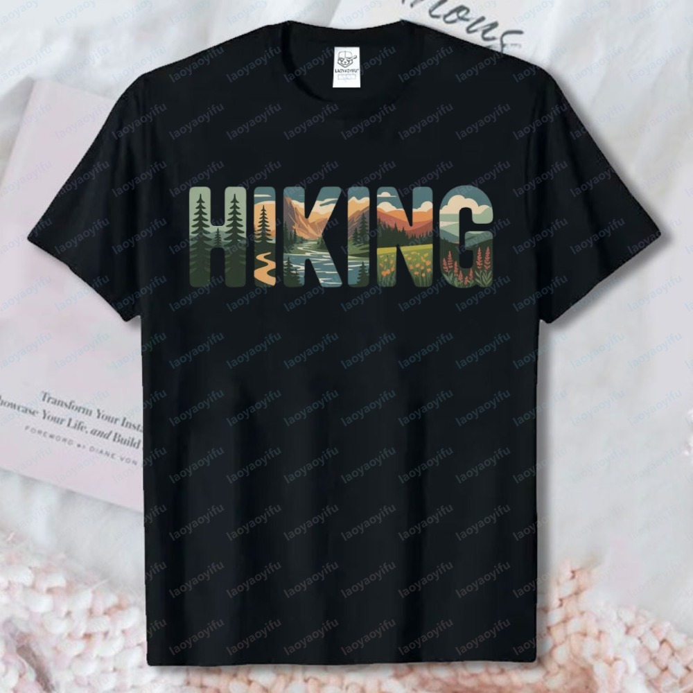 Hiking Tees Nature Landscape L - Summer Clothing Clipart recension och pris